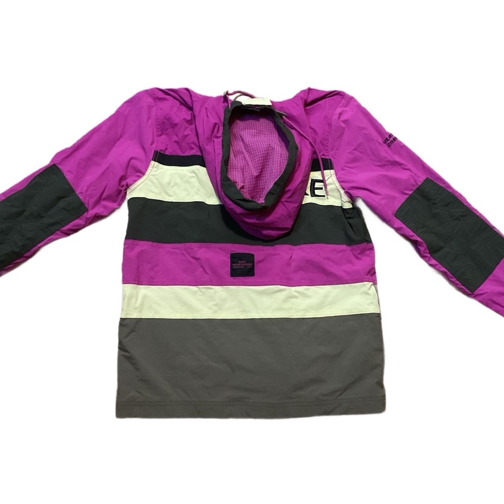 Nike mens DEADSTOCK Sportswear Woven Hooded 1/2 Zip Jacket Raincoat jacket - Picture 2 of 11